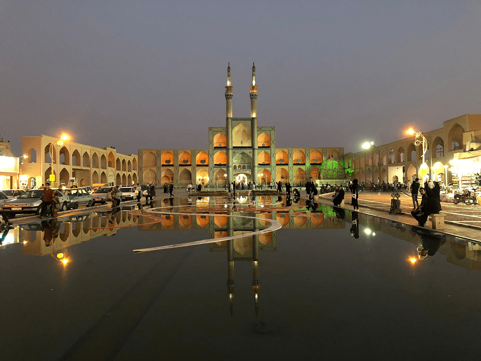 Yazd at night